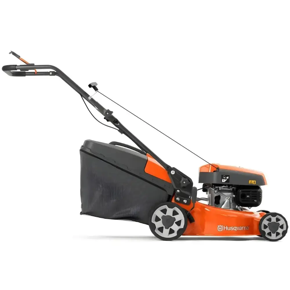 Cortador de grama a gasolina 2,6 HP corte 40 CM LC-140P Husqvarna — fotografia 3