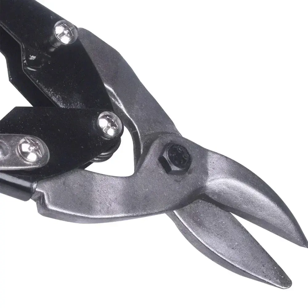 Tesoura aviação esquerda em aço carbono 10 1MM Worker — fotografia 12