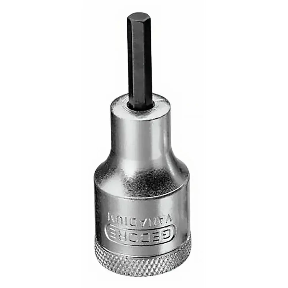 Chave soquete hexagonal em cr-v 1/2" 19MM Gedore — fotografia 2