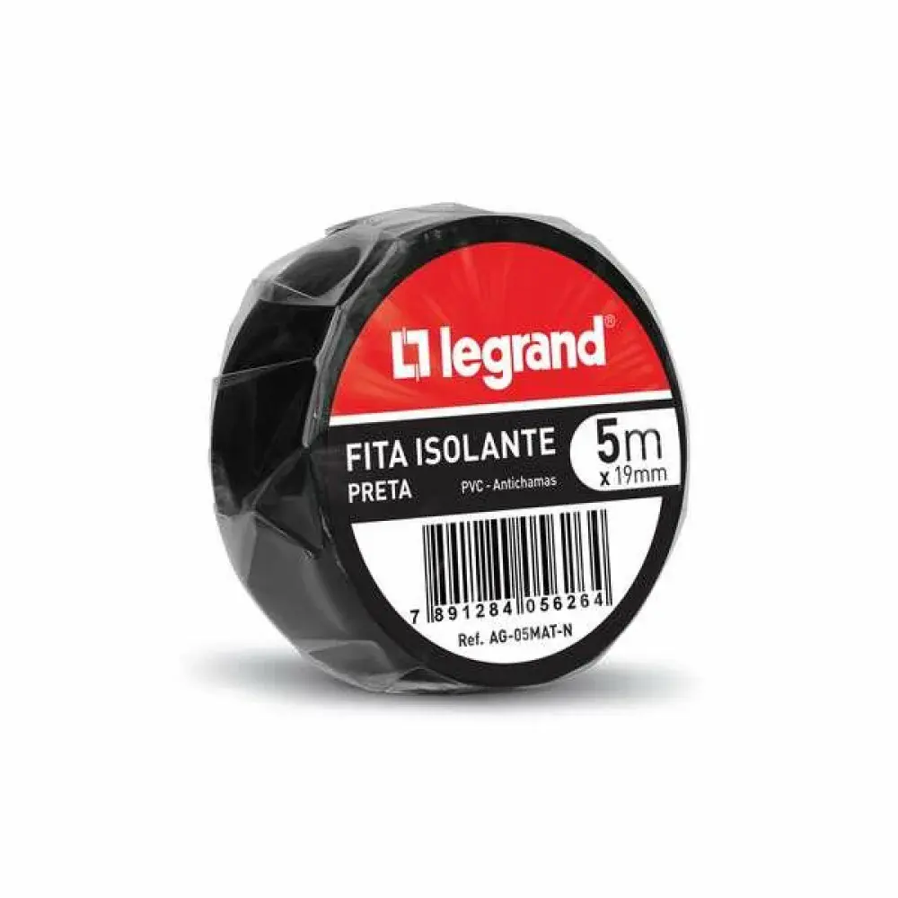 Fita isolante ag 19MM x 5M 1 unidade Legrand