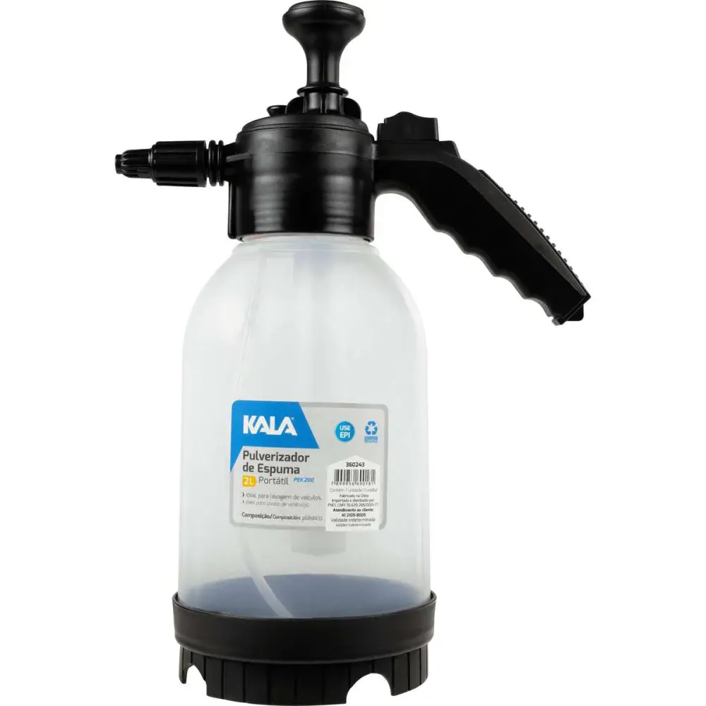 Pulverizador espuma portátil 2L Kala — fotografia de referência