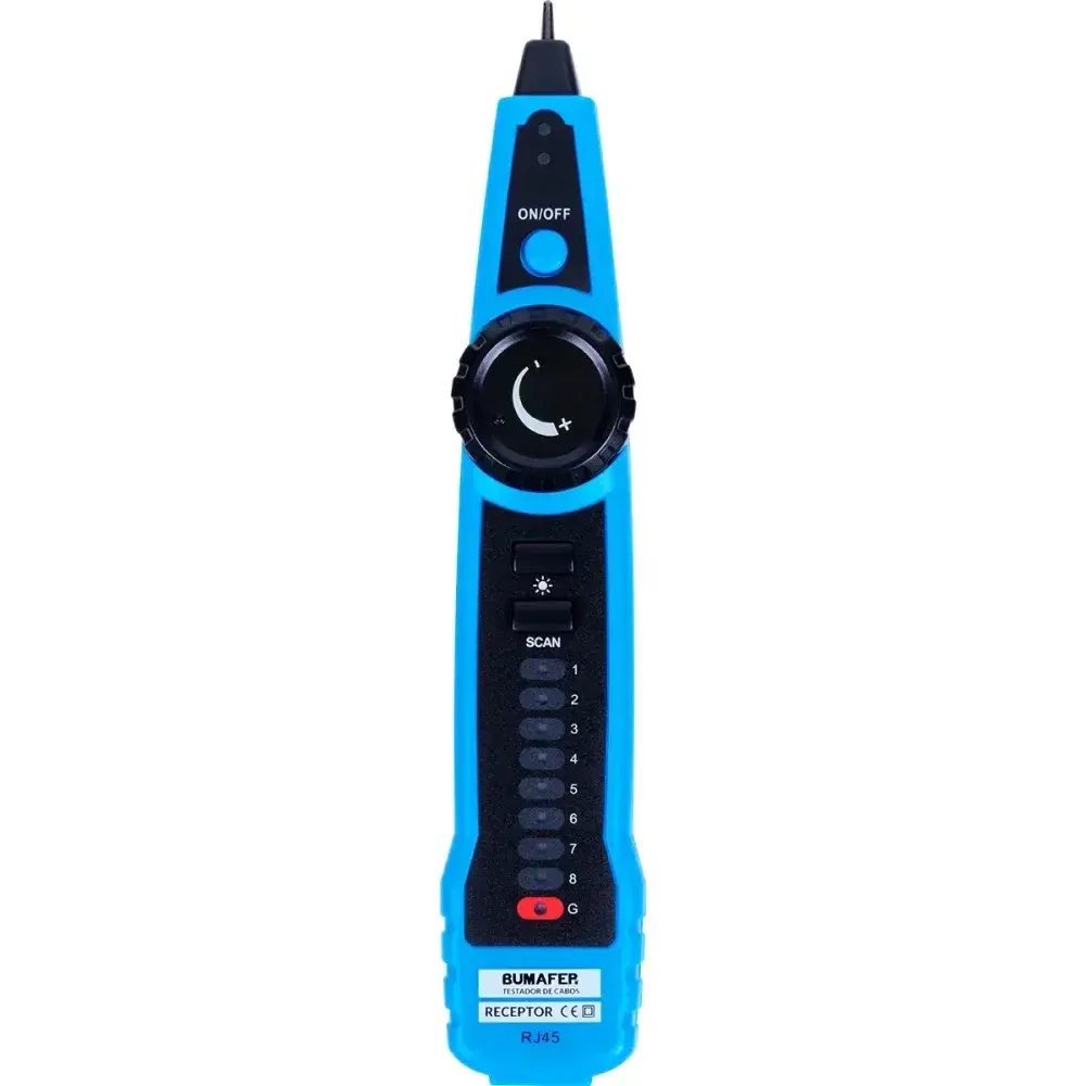 Localizador e testador de cabos de rede RJ45 300M Bumafer — fotografia 10