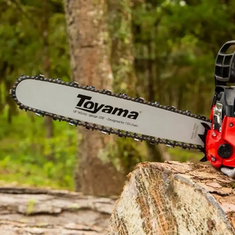 Sabre para motosserra com corrente 20POL ponta rolante 3/8 51CM 68 elos Toyama — fotografia 5