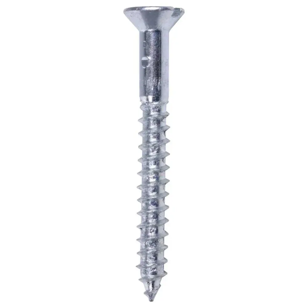 Parafuso cabeça chata zincado com bucha 4,8X50MM 5 peç Worker — fotografia 3