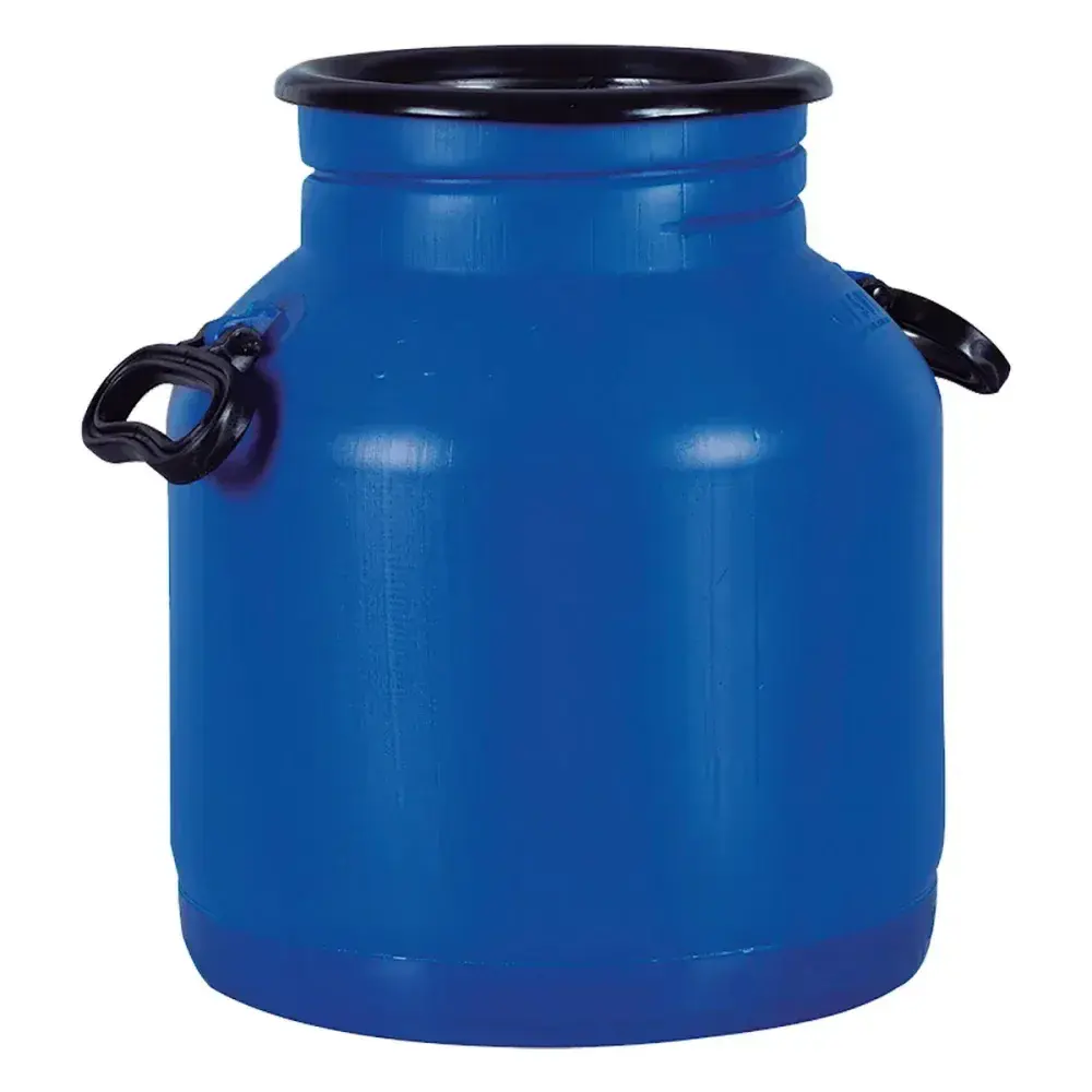 Galão para leite de plástico azul 30L Injesul — fotografia 2