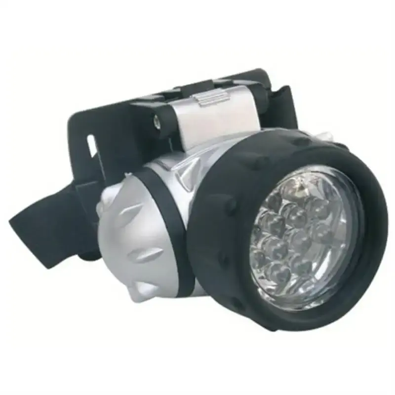 Lanterna à bateria para cabeça 12 leds com 4 funções black jack — fotografia 2