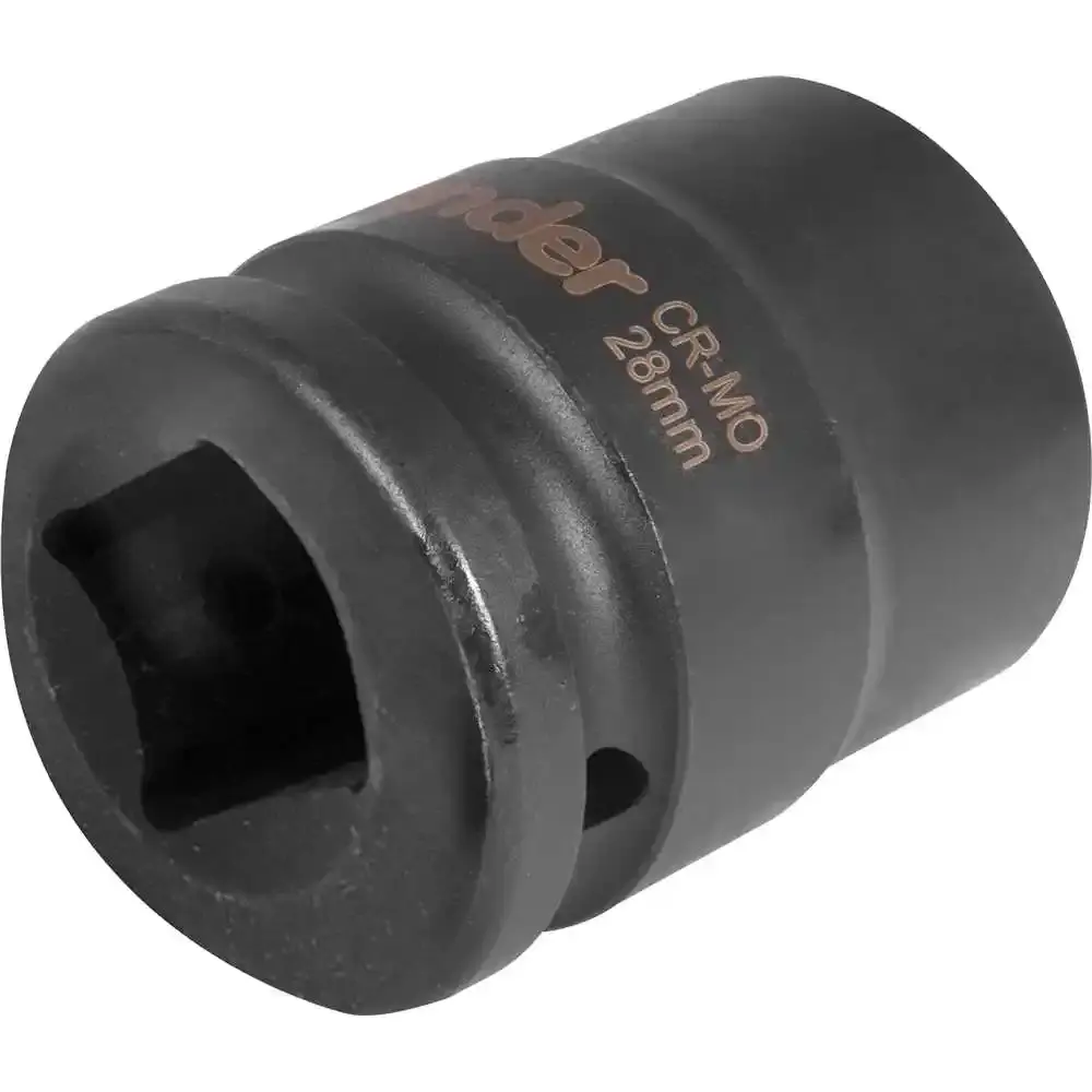 Soquete Sextavado Encaixe 3/4 polegada 28Mm cromado VONDER — fotografia 3