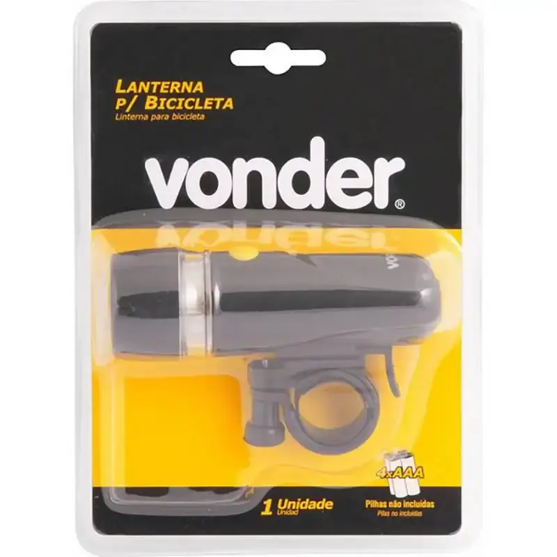 Lanterna LED para bike frontal Vonder — fotografia 8