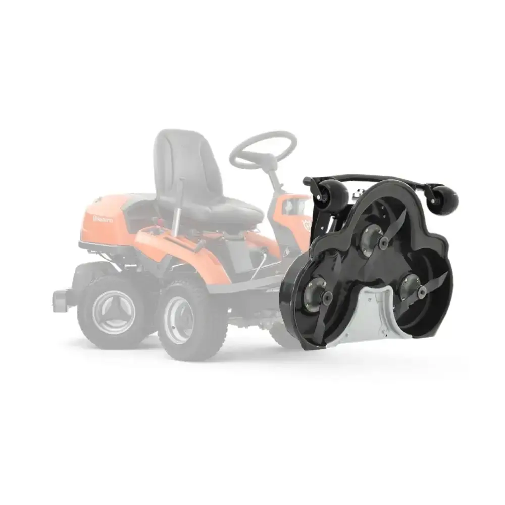 Plataforma de corte 112 CM para trator rider R316TX Husqvarna — fotografia 4