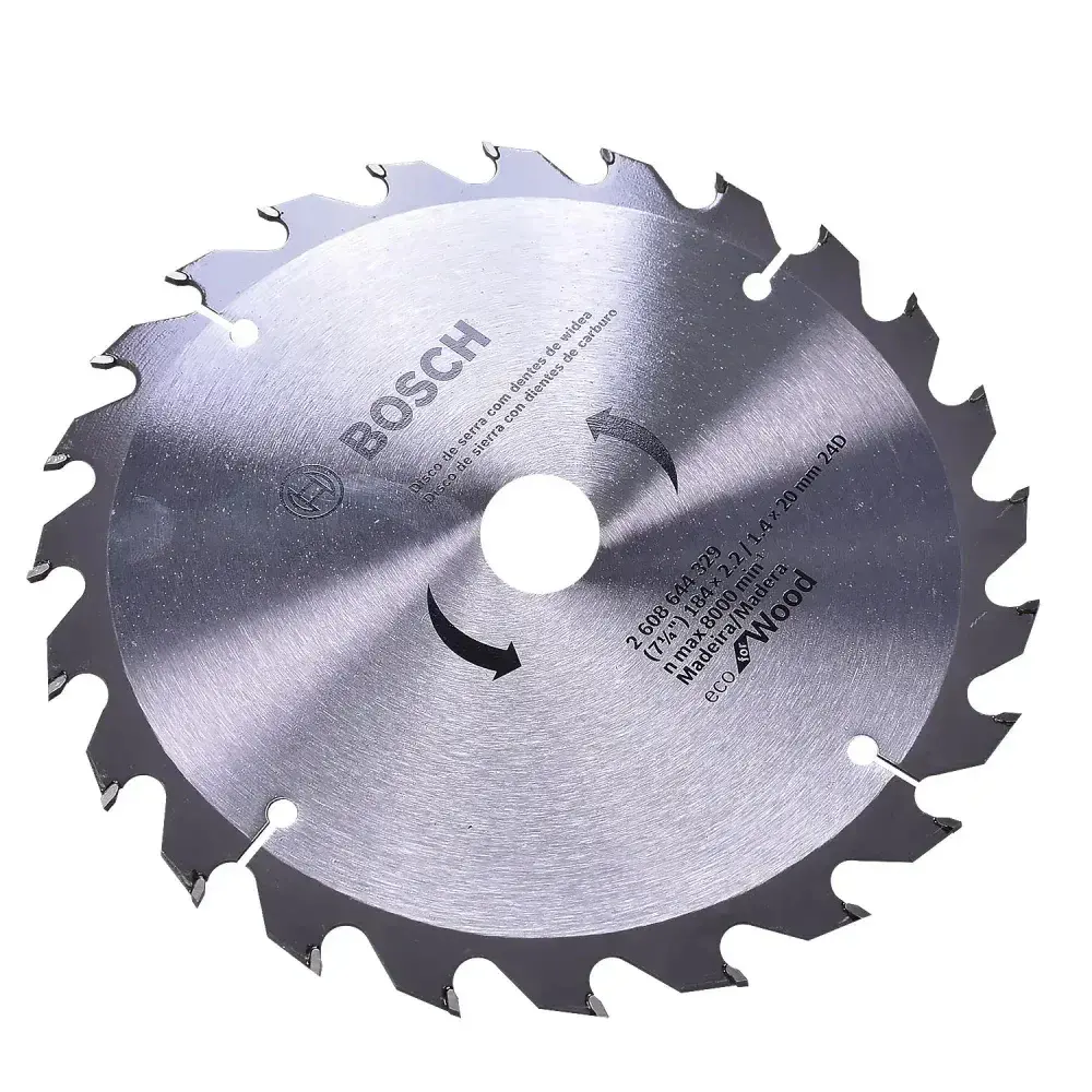 Disco de serra 7 ¼” em aço com dentes widea 24 d Bosch — fotografia 8