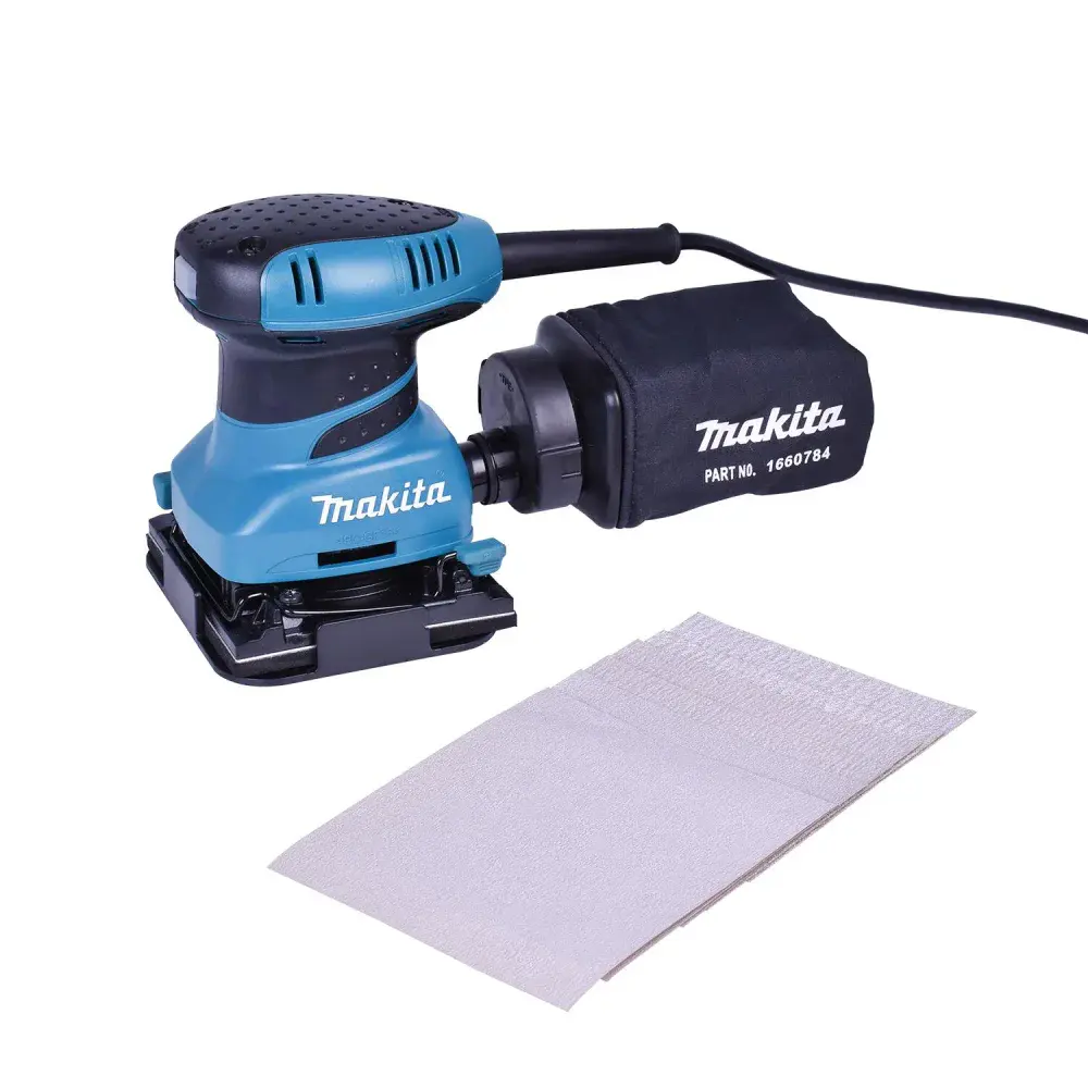 Lixadeira orbital modelo de 200W com 127V da Makita — fotografia de referência