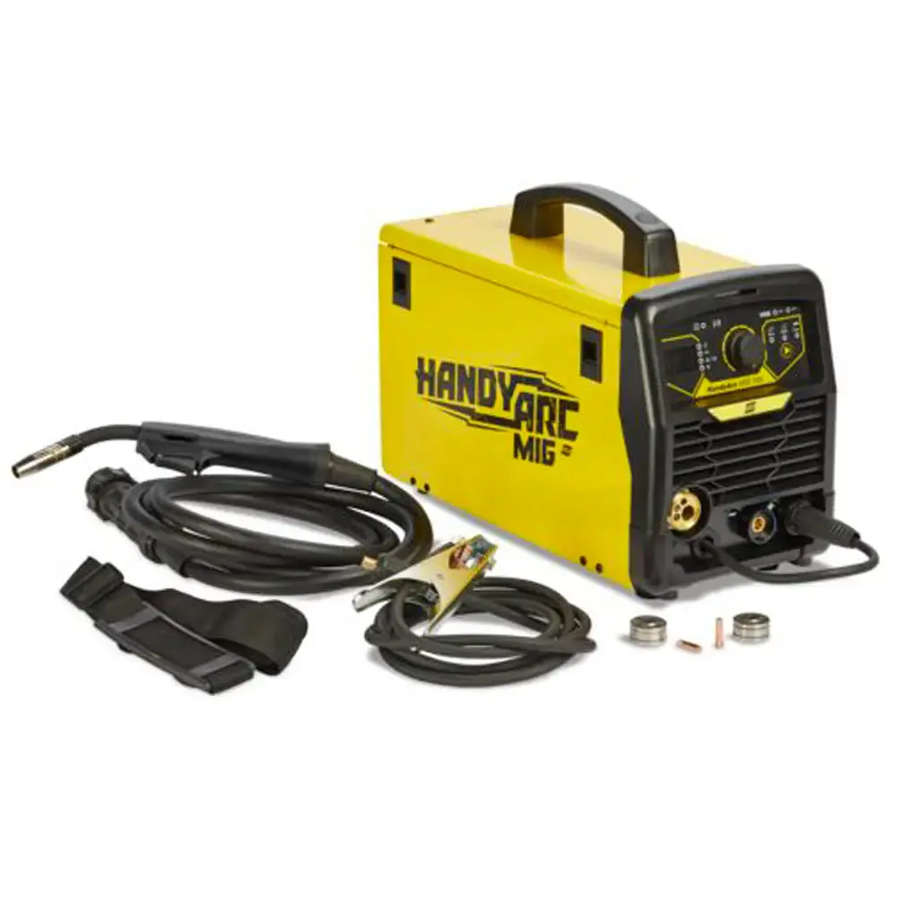 Solda inversora multiprocesso handy arc mig 160 220V 0747896 Esab