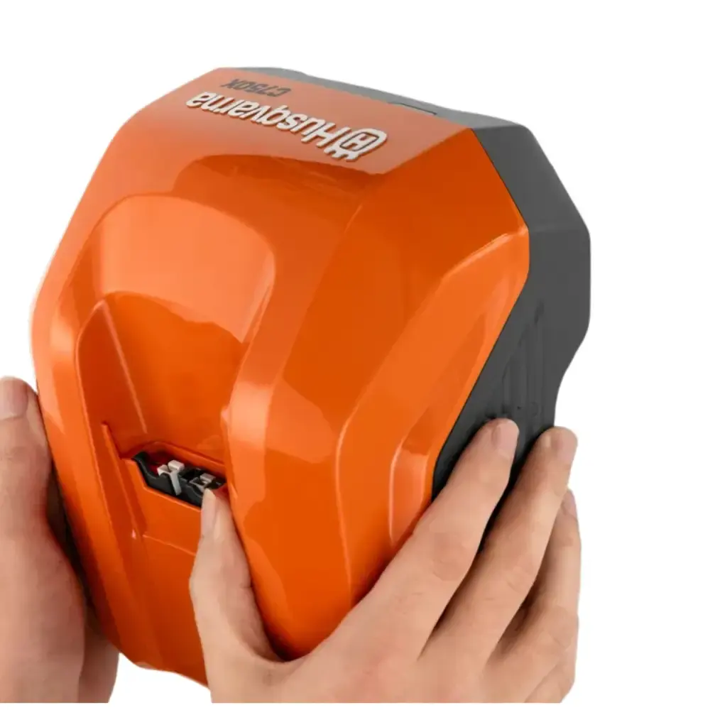 Carregador rápido de bateria 40-C500X 500W 12A 970717107 Husqvarna — fotografia 5