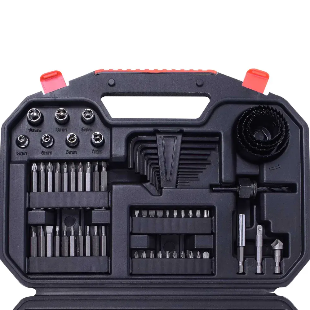 Kit para parafusar e furar A7187-XJ 100 peças black&decker — fotografia 5