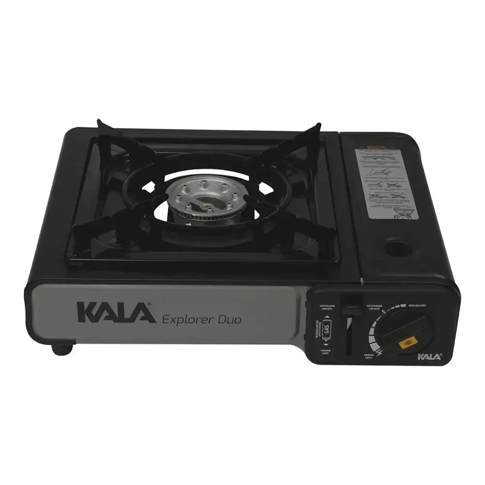 Fogareiro explorer duo 2,3KW com gás 277GR Kala — fotografia 3