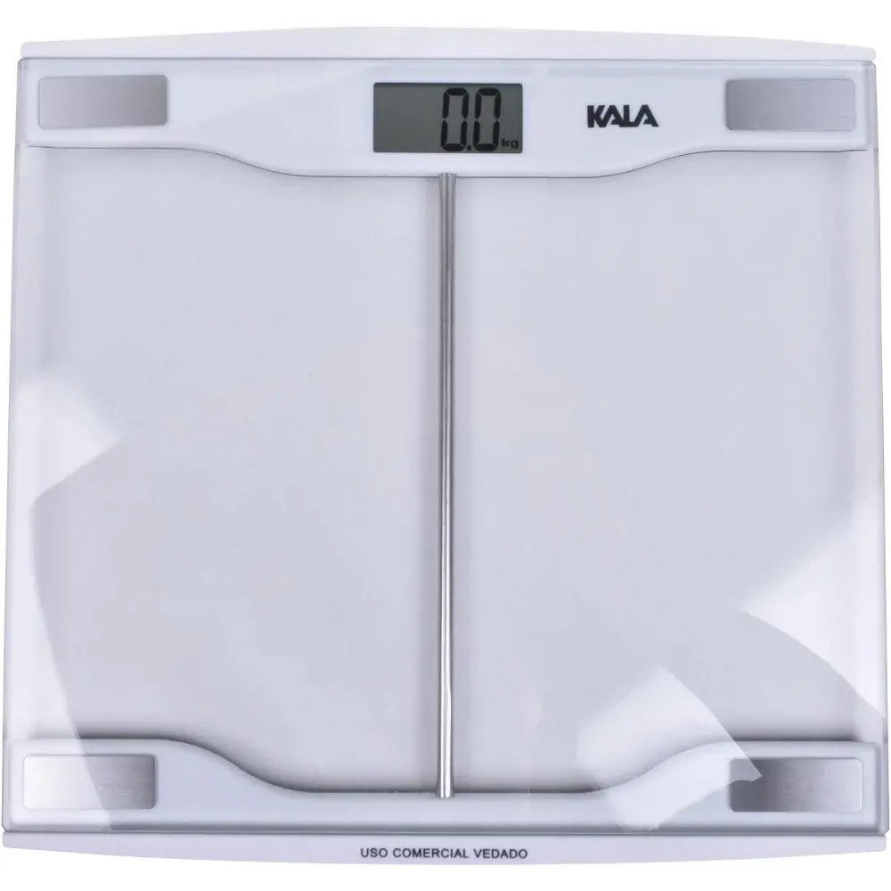 Balança para banheiro digital de vidro 150KG Kala — fotografia de referência