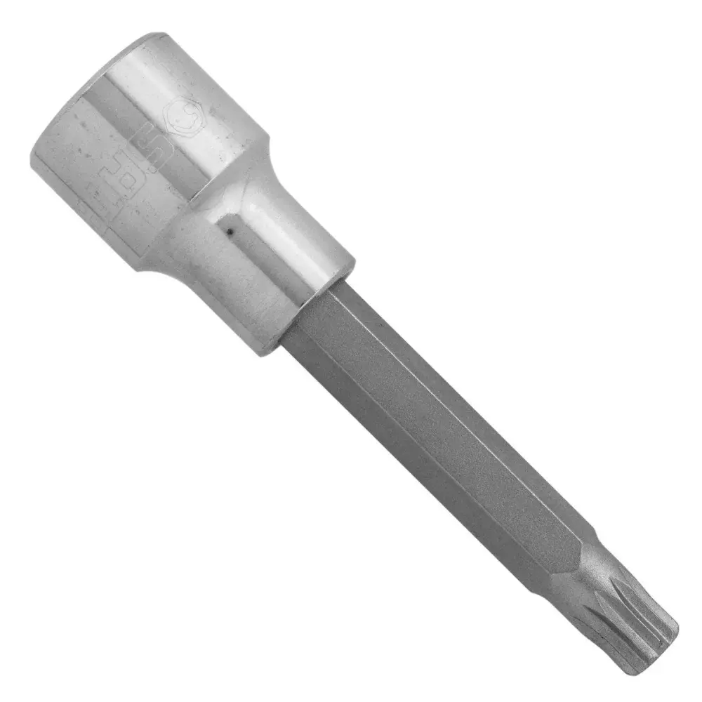 Soquete multidentado longo 10 mm encaixe 1/2 Sata ST25804SC — fotografia de referência