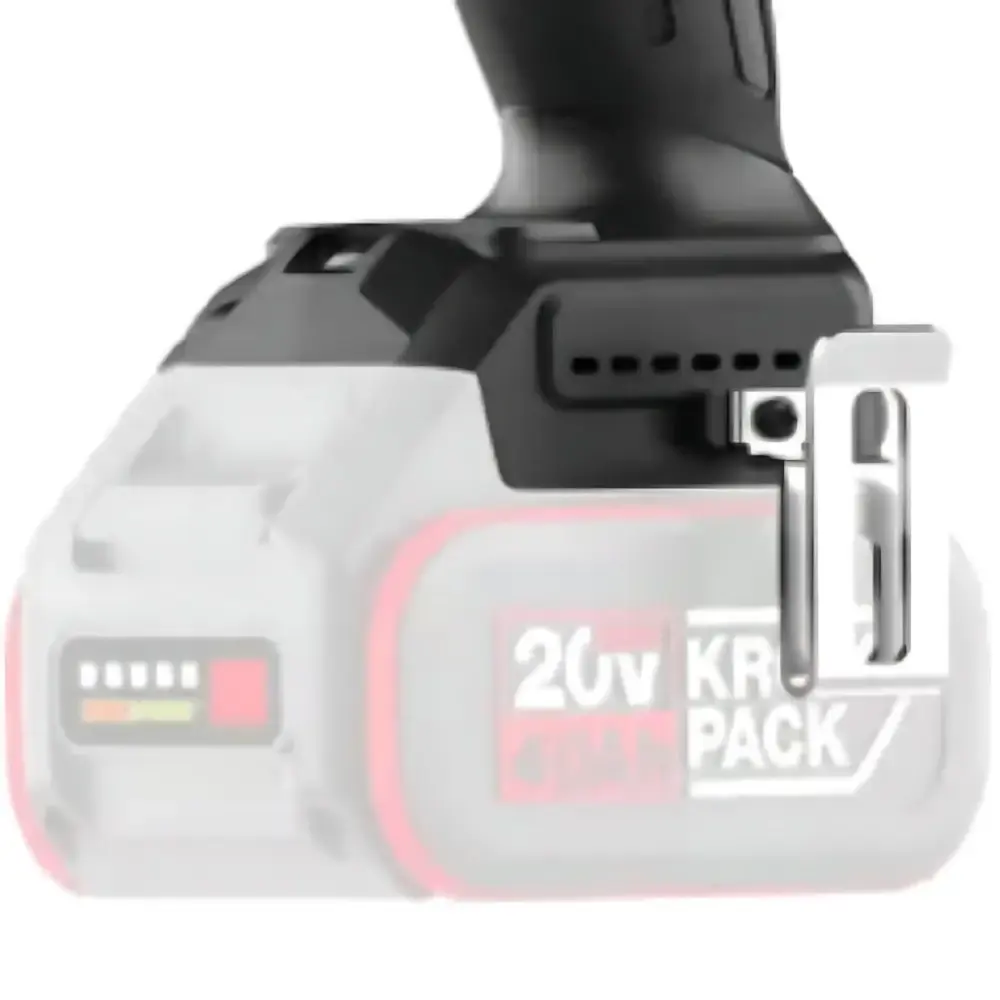 Chave de impacto brushless 1/4POL 20V 230NM sem bateria e carregador KUB61.9 Kress — fotografia 3