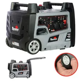 Gerador gasolina 3.5KVA digital TG3500ISPERXP partida elétrica e controle remoto 127V Toyama — fotografia 2