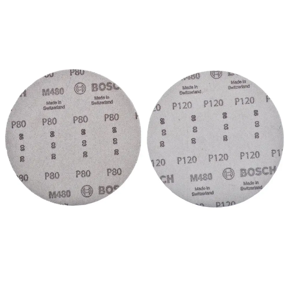 Base disco velcro multifuros 150MM p/ lixadeira GEX150 Bosch — fotografia 5