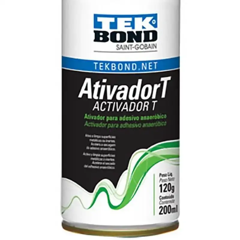 Ativador t spray para adesivo anaeróbico 200 ML Tekbond — fotografia 3