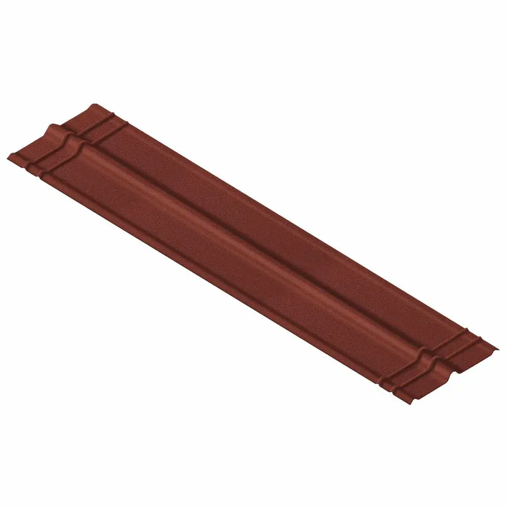 Cumeeira ecológica clássica fit vermelha 200X52CM Onduline