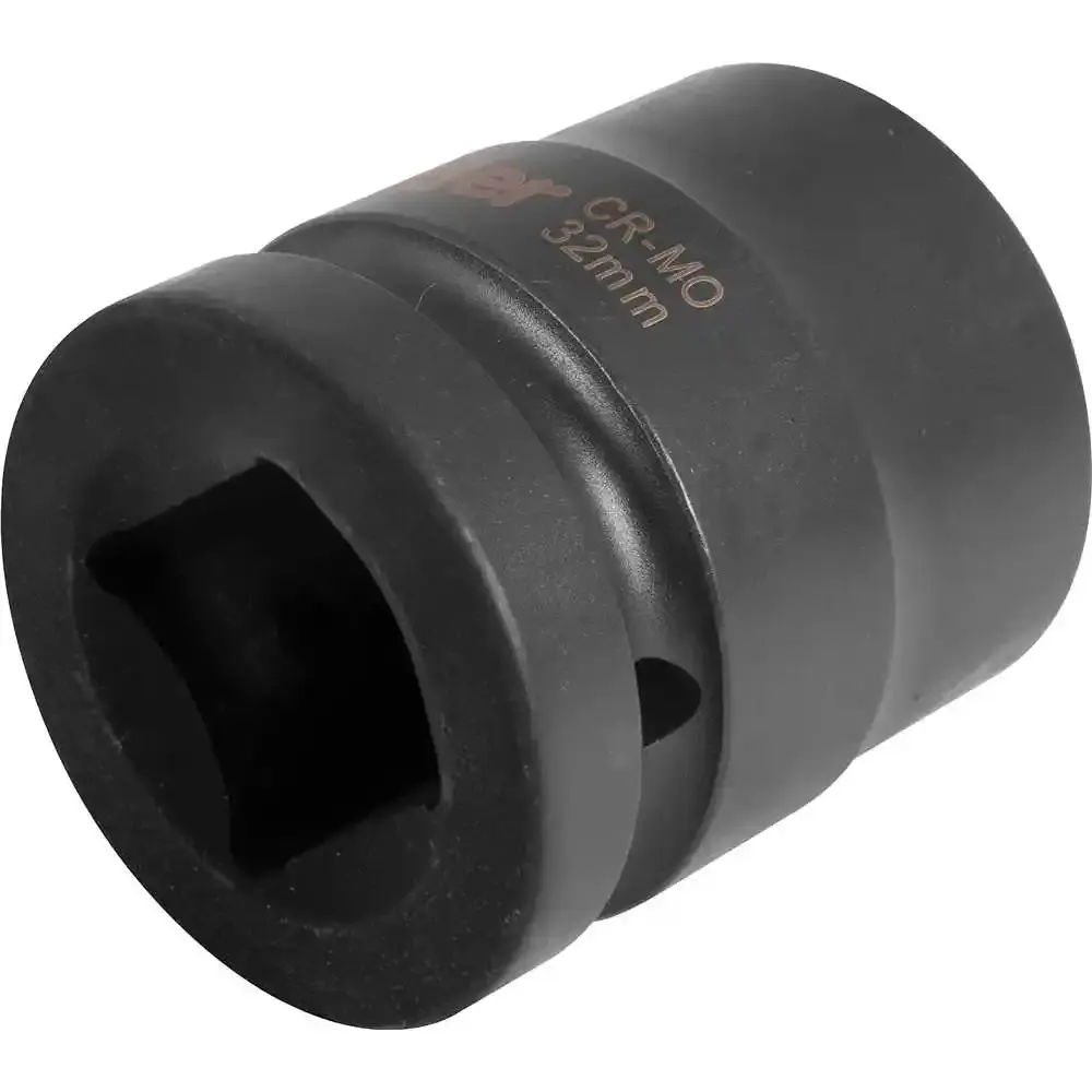 Soquete Sextavado Impacto Encaixe 1 polegada 32MM Cromado VONDER — fotografia 4