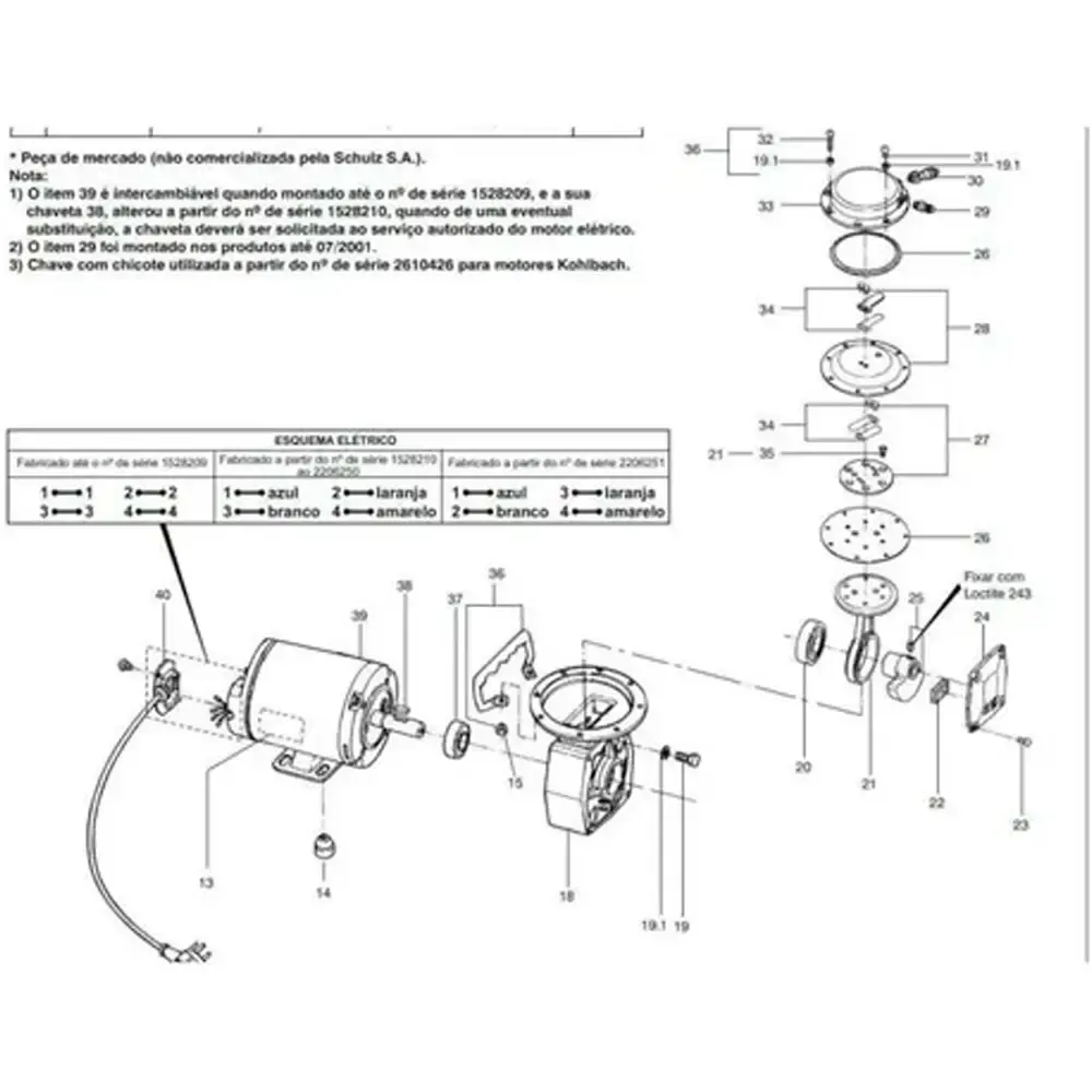 Diafragma para compressor jet master 830.1045-0 Schulz — fotografia 5
