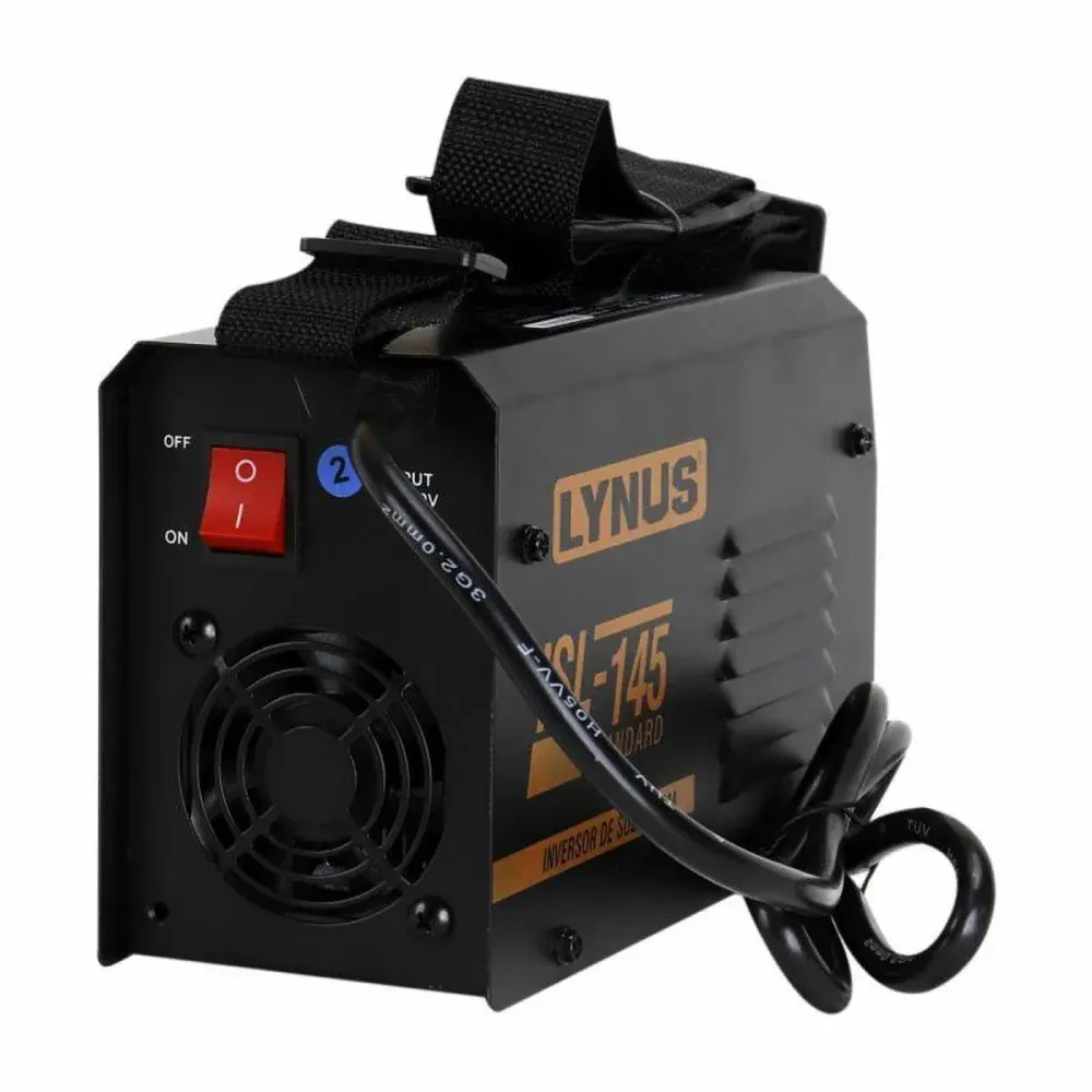 Kit inversora solda com máscara 100A 220V LISL-145 Lynus — fotografia 3