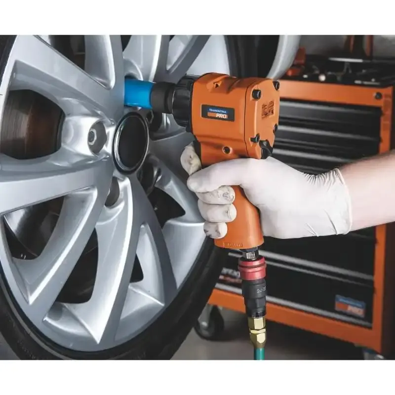 Chave de impacto pneumática 1/2 POL pro 62 kgf.m compacta 46300001 Tramontina — fotografia 4