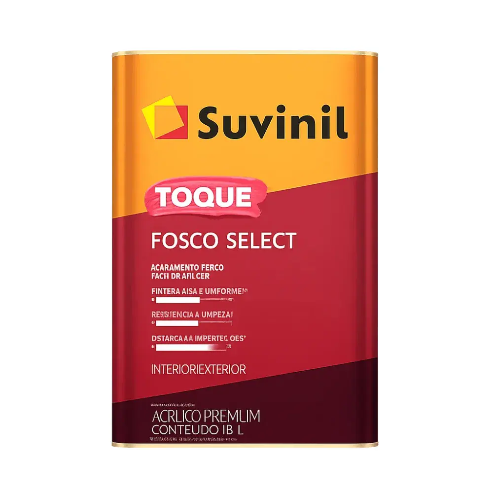 Tinta acrílica toque fosco branco 18L Suvinil — fotografia 2