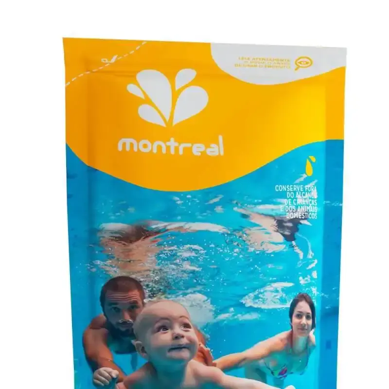 Cloro floculante clarificante 900 ML refil kit com 5 unidades Montreal — fotografia 3