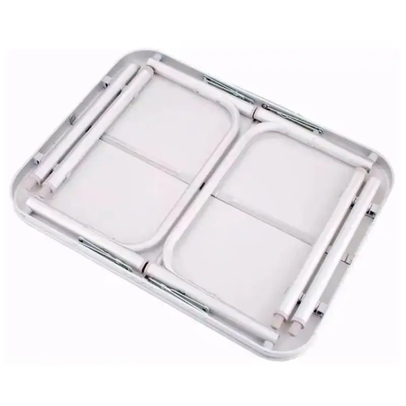 Mesa Dobrável de Alumínio Tampo de MDF 60 x 45 CM Vira Maleta PALISAD — fotografia 5
