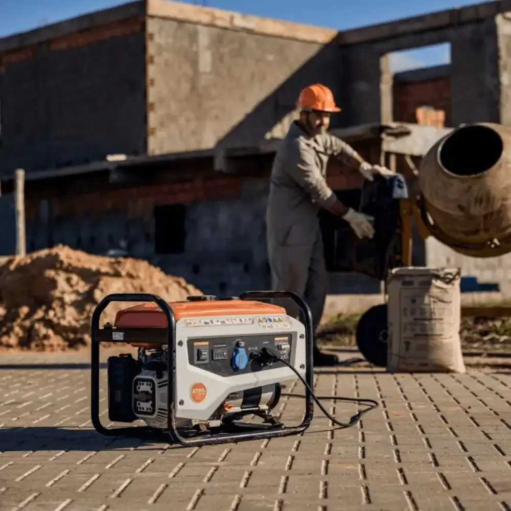 Gerador de energia à gasolina 2,8KW 4 tempos GR 40 Stihl — fotografia 5