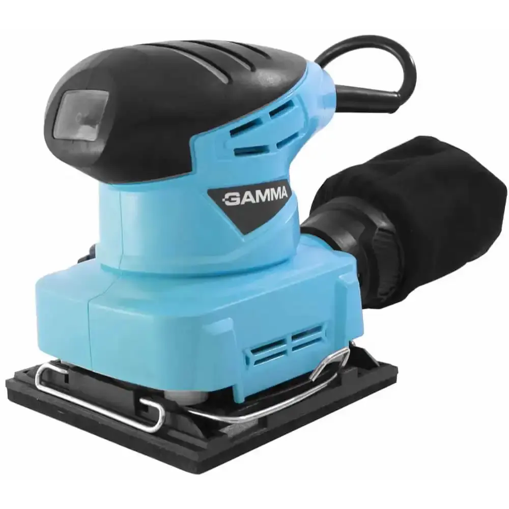 Lixadeira orbital 180W base 115X115MM com coletor de pó Gamma 110 V