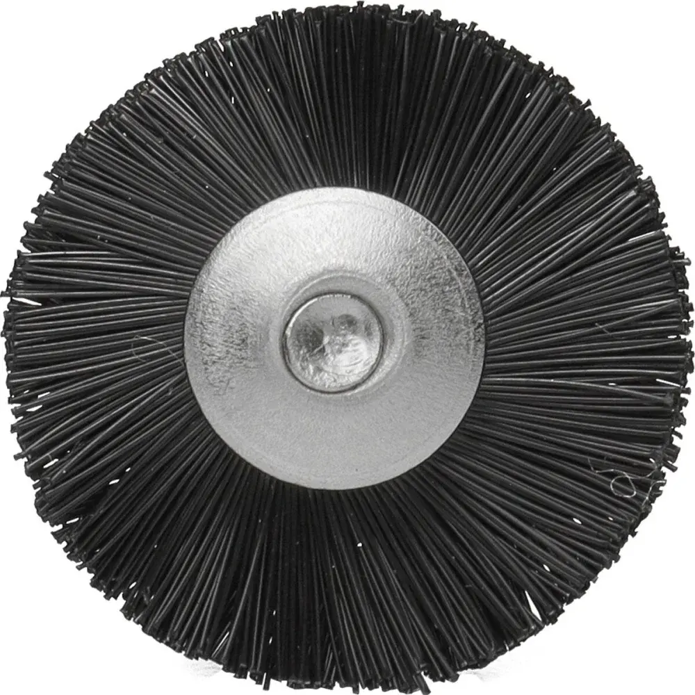 Escova circular de nylon com haste 1/8” 20MM Worker — fotografia 3
