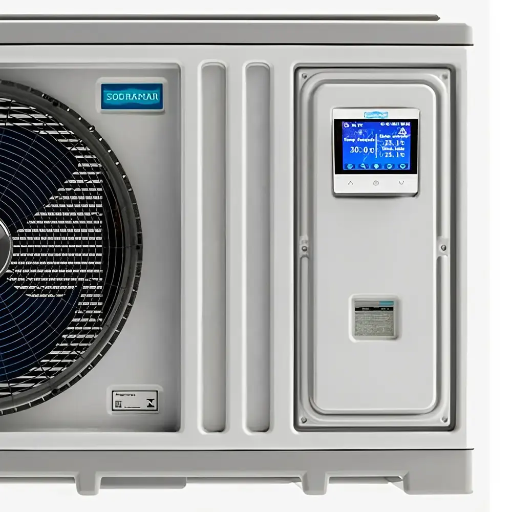 Aquecedor trocador calor piscinas 60000L TH80 silence Sodramar — fotografia 6