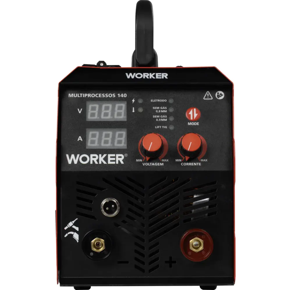 Inversor solda multiproc 140 biv Worker — fotografia 5