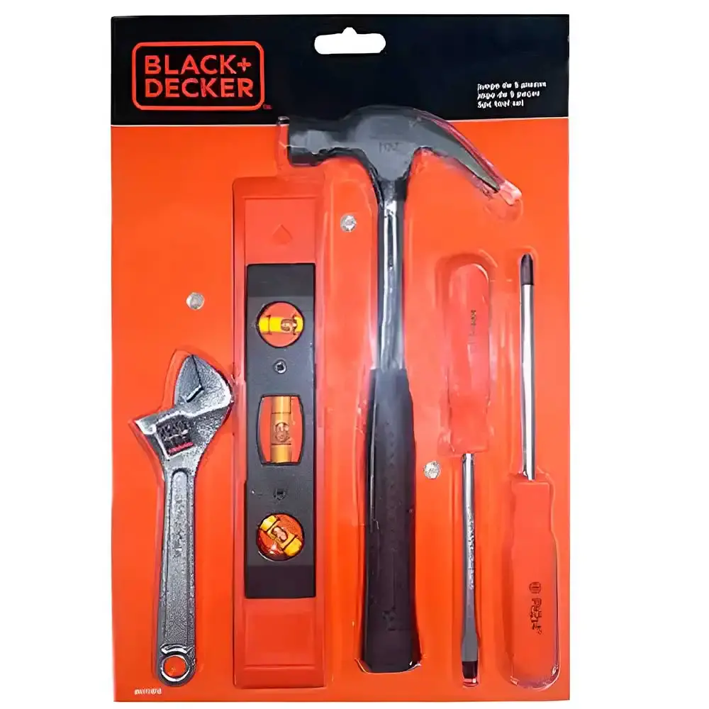 Kit de ferramentas com 5 peças black & decker — fotografia 2