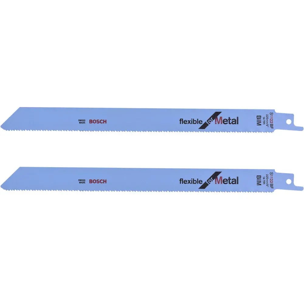 Lâminas de serra sabre s 1122 bf bimetal Bosch – 2 peç — fotografia de referência