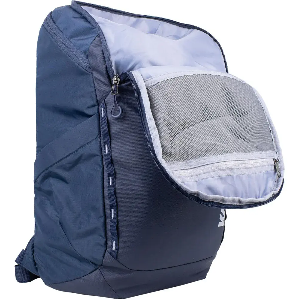 Mochila journey com 35L na cor azul da Kala — fotografia 4