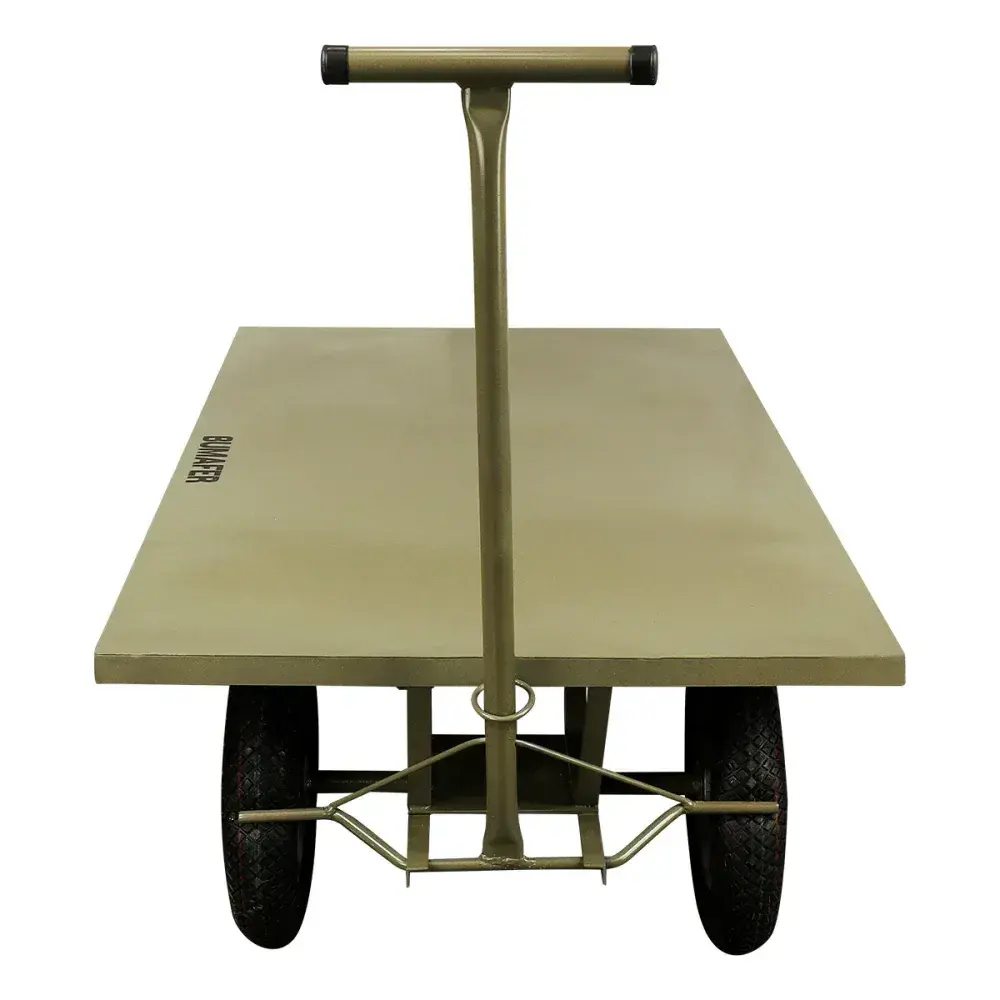 Carro plataforma aço 1500X800MM 800KG Bumafer — fotografia 6