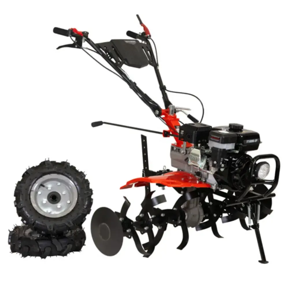 Motocultivador a gasolina 7HP 212CC com rodas 8 POL Toyama — fotografia 4