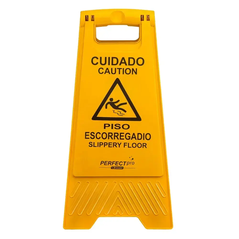 Placa sinalizadora de piso escorregadio Perfect — fotografia 5