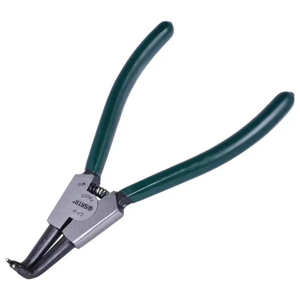 Alicate trava externo curvo com mola 7 ST72022ST Sata — fotografia 8