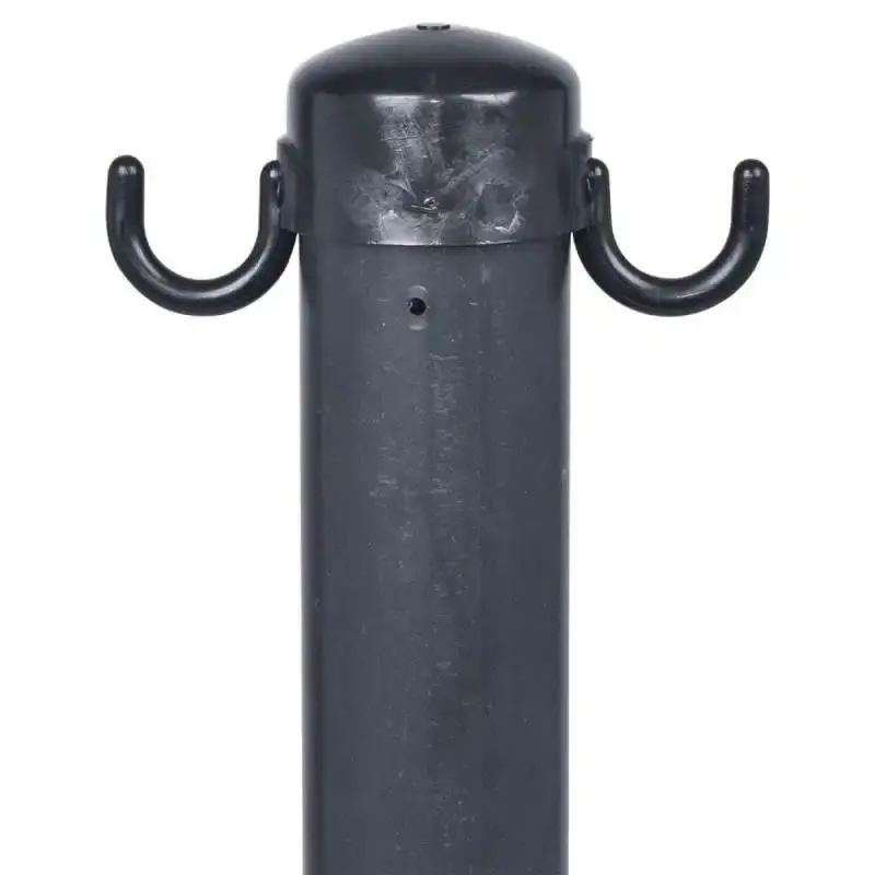 Pedestal plástico para corrente 95 CM preto kit 4 unidades WPS1933 Plastcor — fotografia 3
