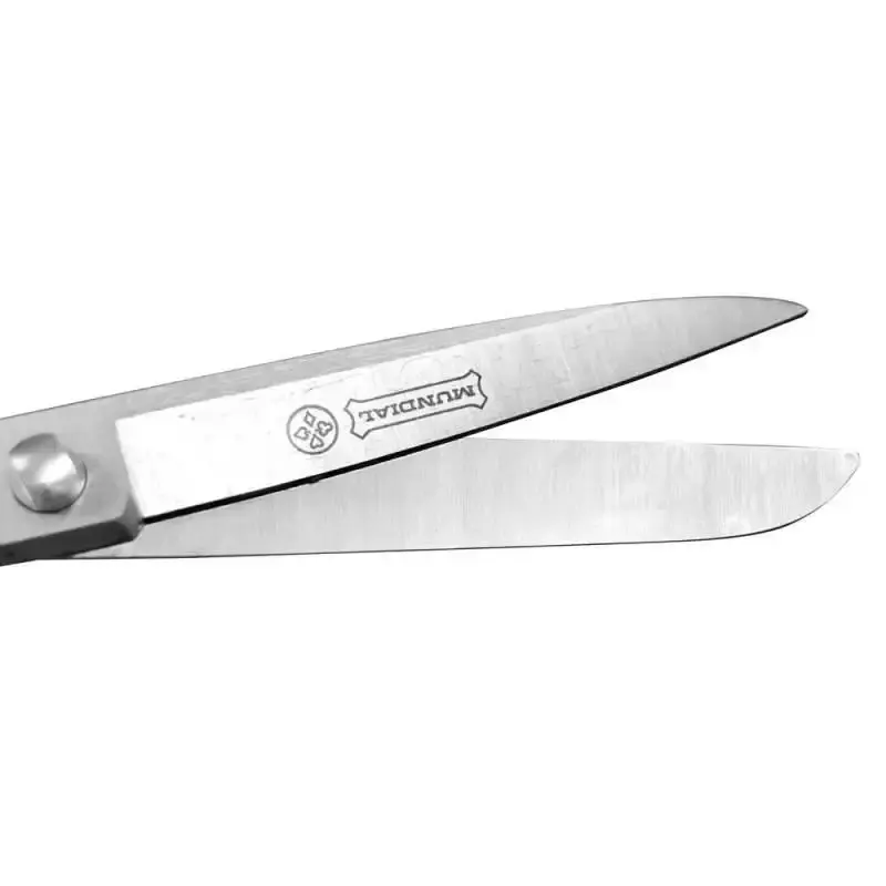 Tesoura forjada para alfaiate 25 CM 490/10 fio liso Mundial — fotografia 3