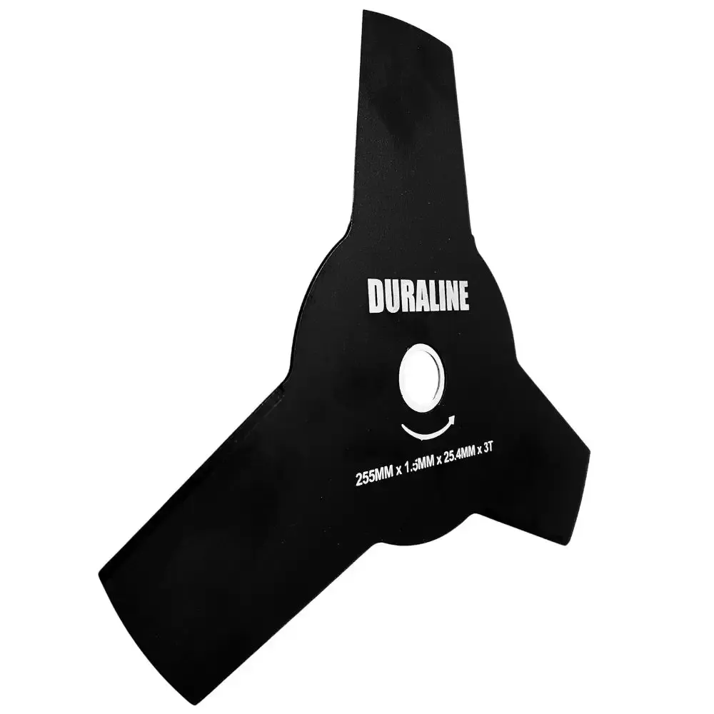 Lâmina para Roçadeira 3 pontas 255 mm x 1,5 mm x 1POL/ 20 mm TENKA Duraline — fotografia 4