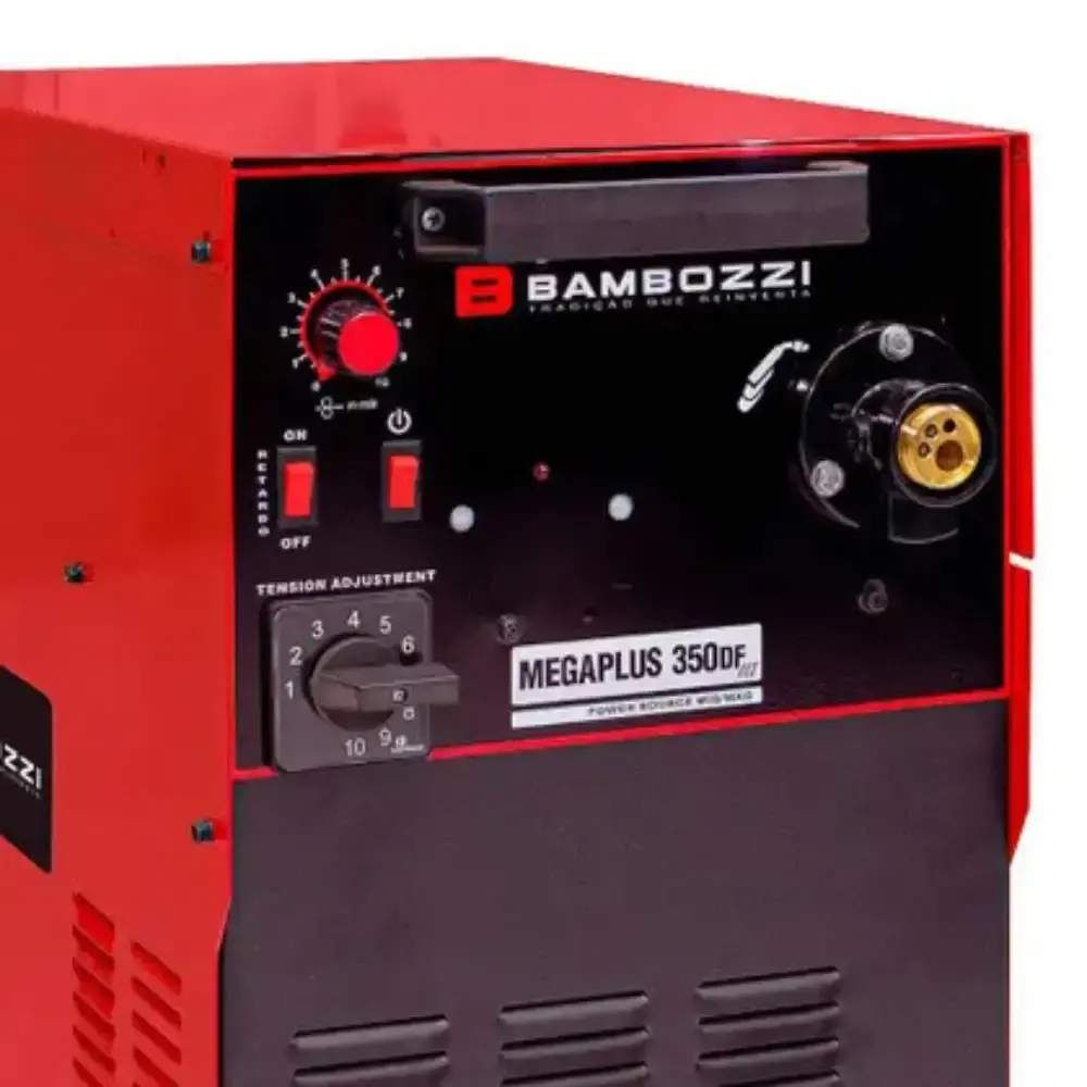 Máquina de solda mig 250 mega plus trifásica 175A Bambozzi — fotografia 3