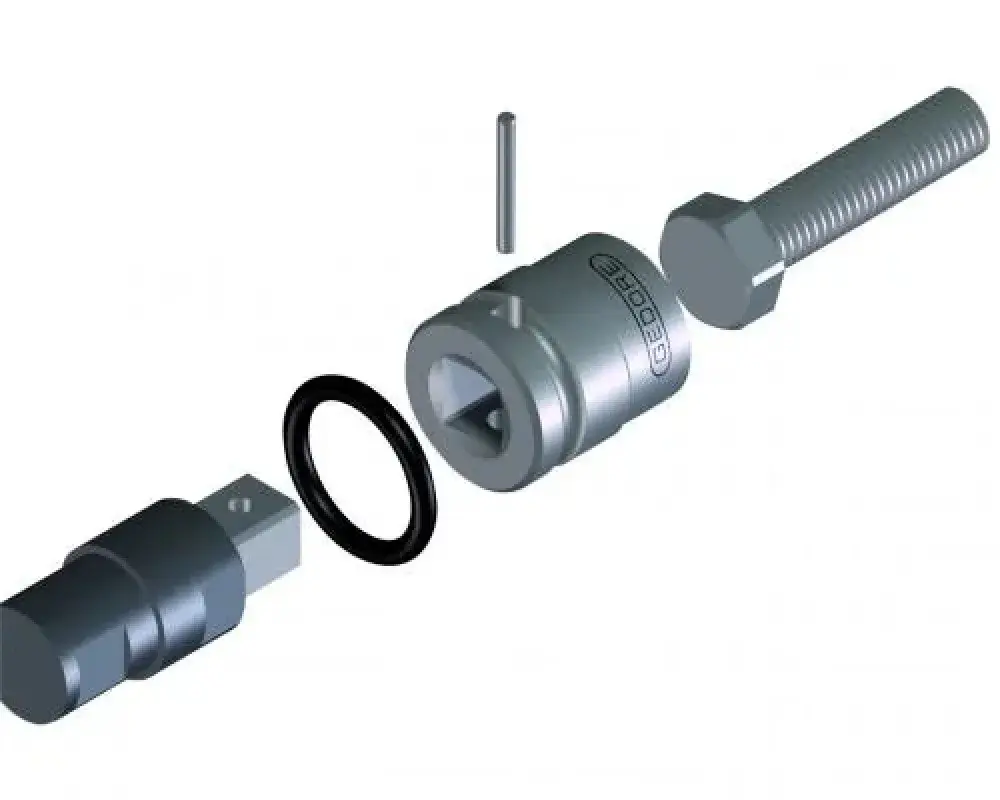 Soquete impacto curto 3/8X14MM - Gedore — fotografia 3
